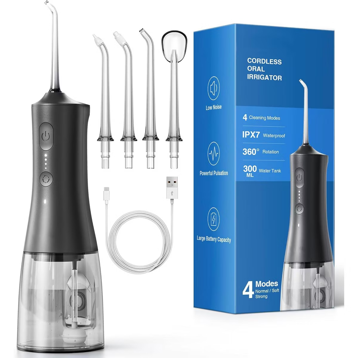 HEATDAZ OR869C Cordless Water Flosser